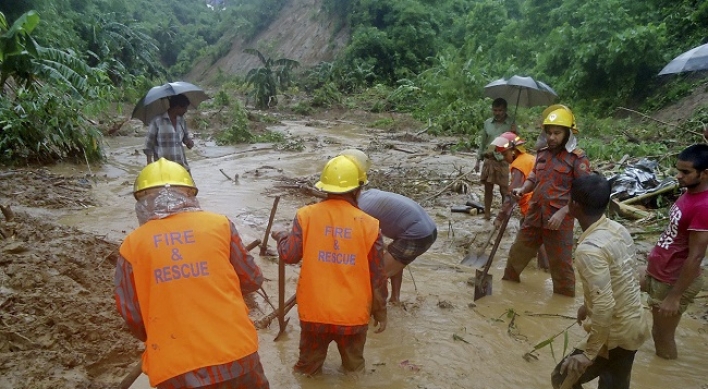 Heavy rain, landslides kill at least 134 in Bangladesh