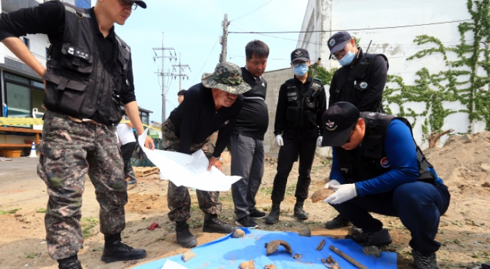 Mystery lingers over remains found in Sokcho