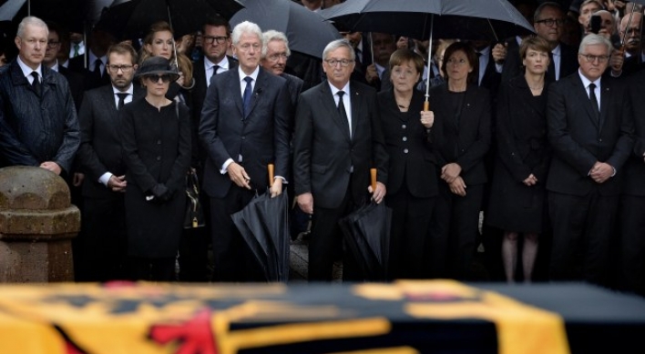 [Newsmaker] Europe pays tribute to Kohl, ‘giant’ of postwar era