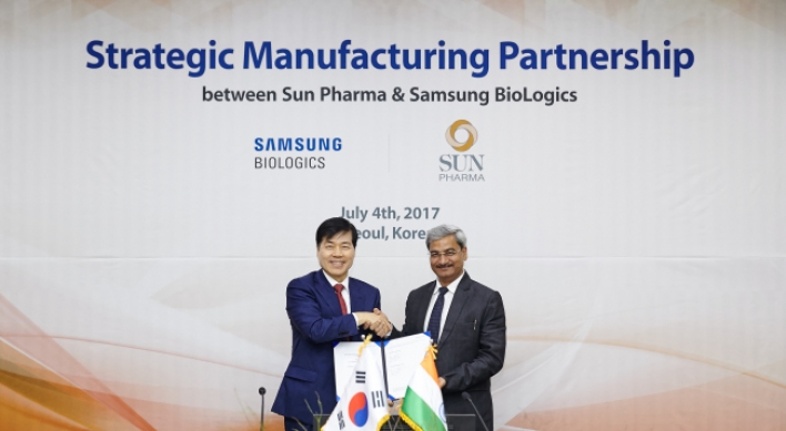 Samsung BioLogics signs $55.5m deal with India’s Sun Pharma