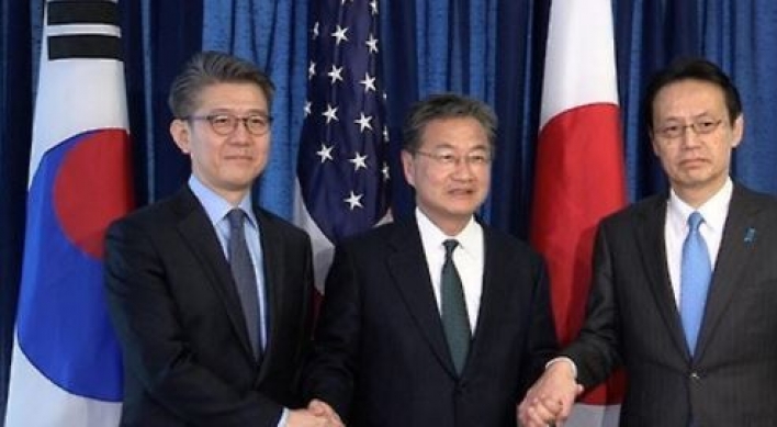 Nuke envoys of S. Korea, US and Japan condemn NK provocation, vow stern action