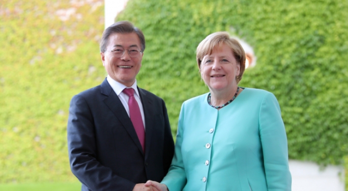 S. Korea seeks Germany's support in pressing N. Korea