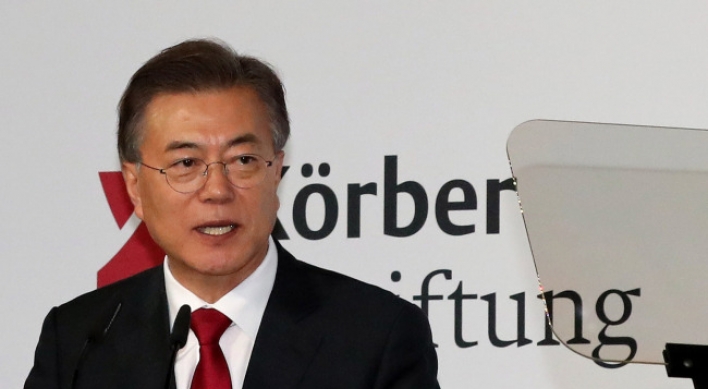 Moon says willing to meet North Korean leader; wants no regime change