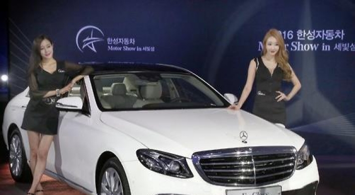 Mercedes-Benz sales gain traction in S. Korea, BMW struggles to keep pace