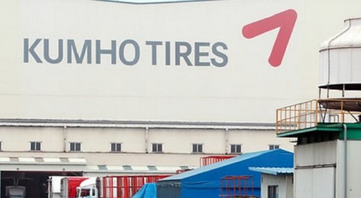 Kumho Tire employees hold rally to oppose sale to Qingdao Doublestar