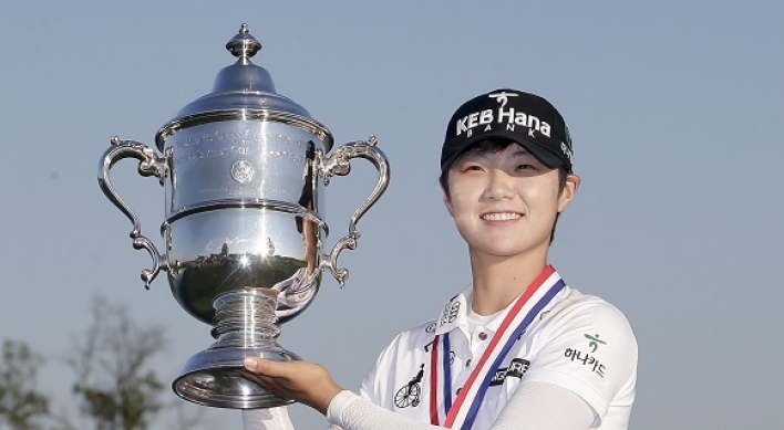 Korean golfer Park Sung-hyun wins US Women's Open