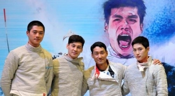 Korea wins men's team sabre gold at world championships