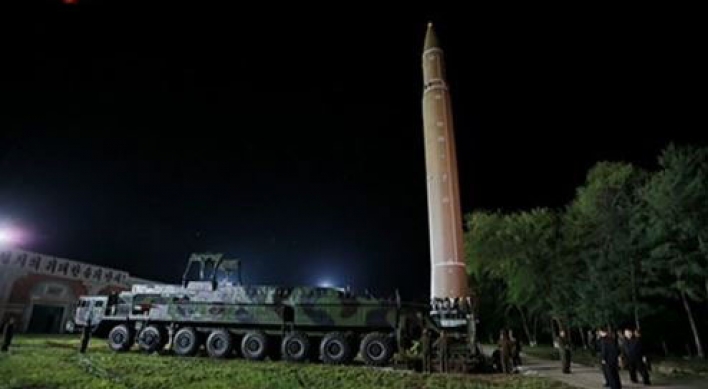 N. Korean TV discloses footage of midnight missile launch