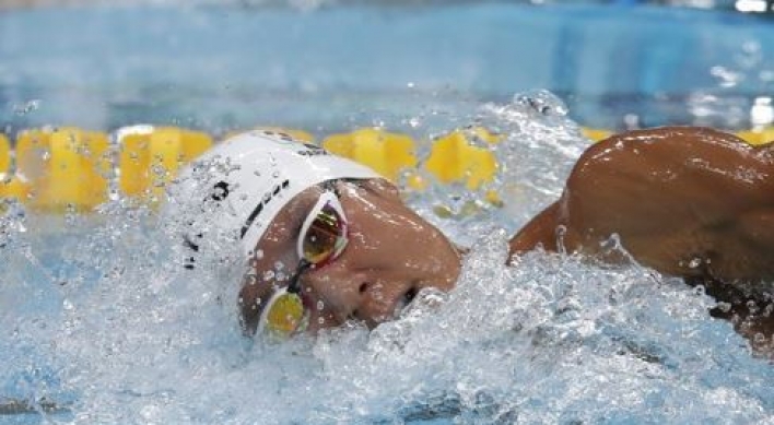 Park Tae-hwan wraps up swimming worlds without medal