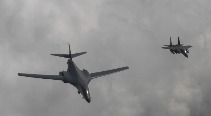 Tensions rise as US, NK trade barbs following B-1B flyover