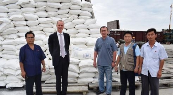 Russia-donated grain arrives in food-short N. Korea: report