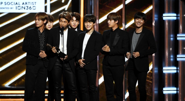 BTS nabs best int’l artist at Teen Choice Awards