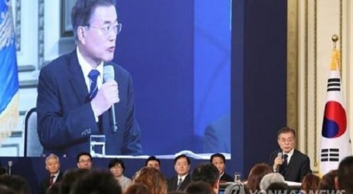 Moon remains confident of carrying out welfare policies