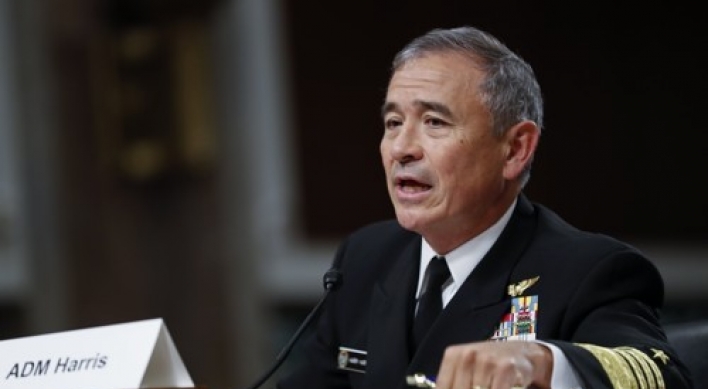 U.S. Pacific Command chief to visit S. Korea: Japanese newspaper