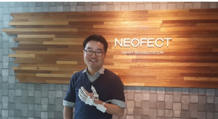 [Health-tech Korea] Neofect eyes global lead in smart rehabilitation device market