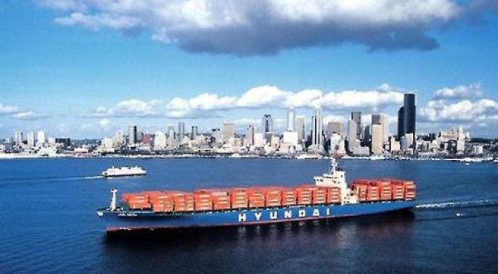 Hyundai Merchant cargo processing hits record at Busan port