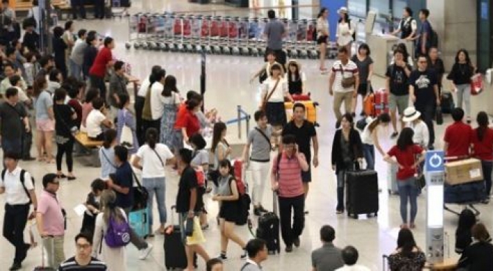 Outbound travelers to surge during Chuseok on extended holidays