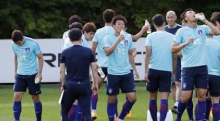 Korea natl. football team set to train with full squad