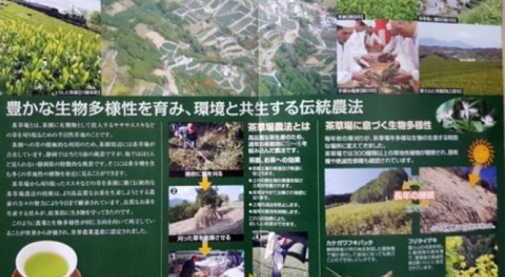 Korean scholar lays claim to Japan’s globally recognized tea farming system