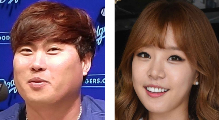 Dodgers’ Ryu Hyun-jin dates broadcaster Bae Ji-hyun