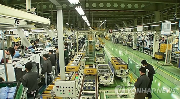 Korea’s major manufacturing industries falter
