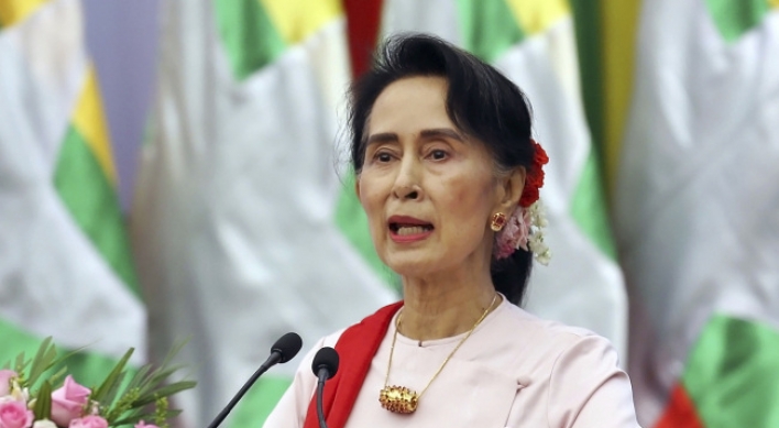 Myanmar's Suu Kyi to address nation next week on Rohingya crisis