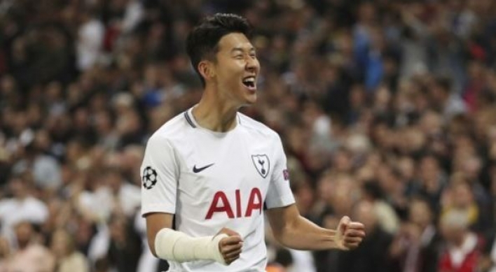 Tottenham's Son Heung-min scores 1st goal of season