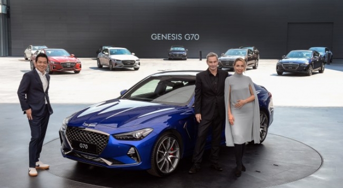 Genesis G70 sedan to rival premium European brands
