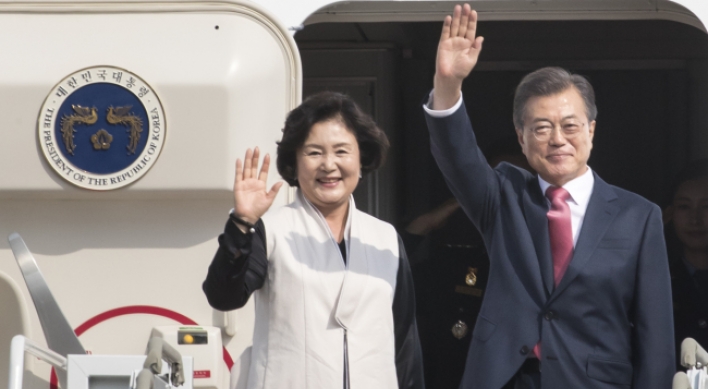 Moon heads to UN meeting as NK nukes loom over world