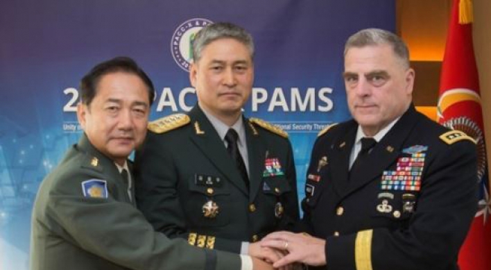 Army chiefs of S. Korea, US, Japan discuss N. Korea