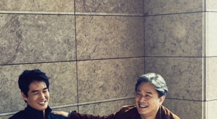 Park Chan-wook, Yoo Ji-tae model for Ermenegildo Zegna