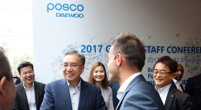 Posco Daewoo holds conference to boost global business