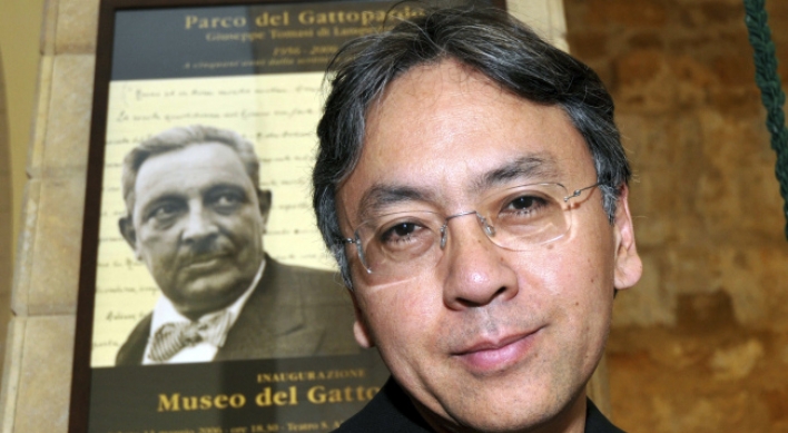 British author Kazuo Ishiguro wins Nobel Literature Prize