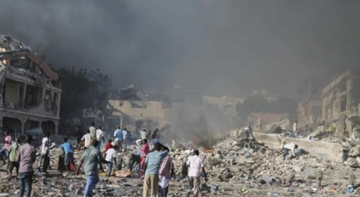 Death toll from blast in Somalia's capital rises to 189