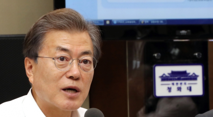 Moon to address parliament on Nov. 1