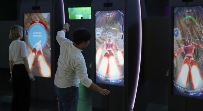 [Photo News] Asia's first Marvel Experience center opens in Busan