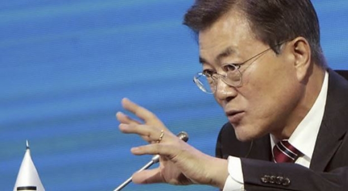 Moon says Korea will neither develop nor possess nuclear arms