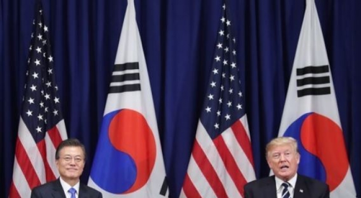 Trump due in Seoul for summit with Moon