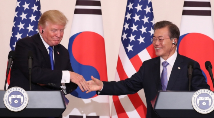 Moon, Trump agree on greater S. Korean missile capabilities