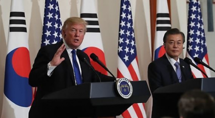 Trump says there will be 'no skipping' of Korea