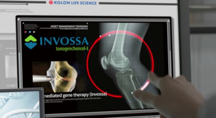 Kolon Life Science launches osteoarthritis drug Invossa in Korea