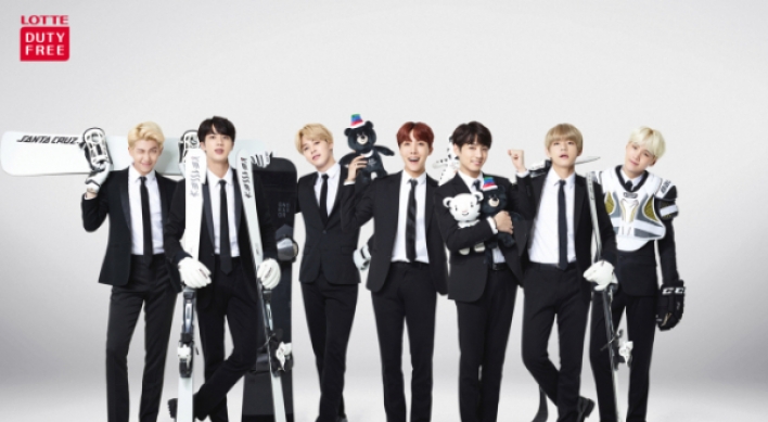 Lotte Duty Free taps BTS as new model