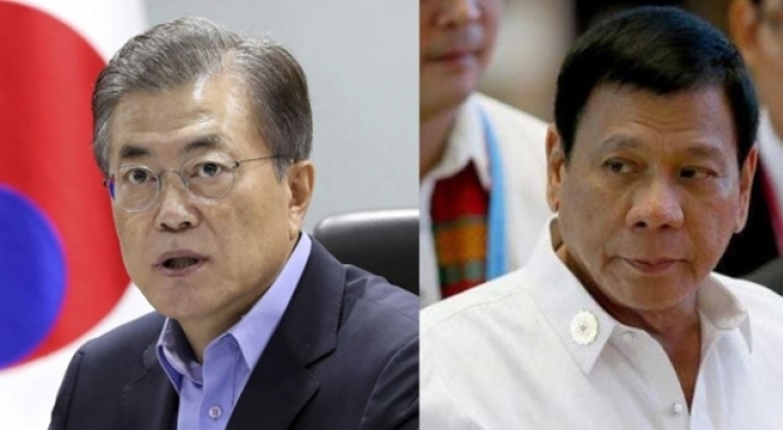 Korean, Philippine leaders agree to improve ties, better protect nationals