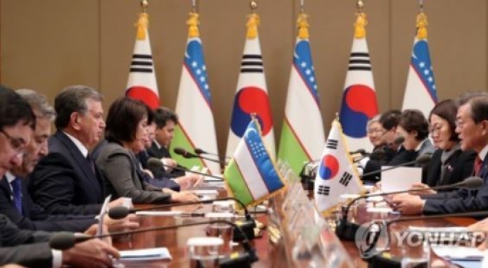 Korea agrees to provide $2.5b worth of support to Uzbekistan