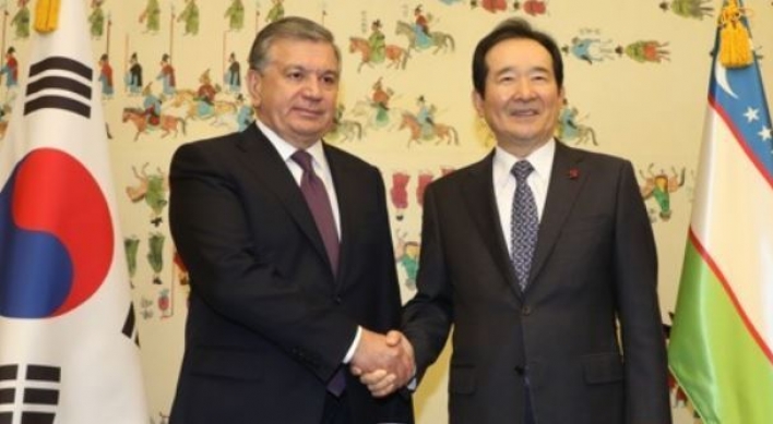 Speaker pledges to share Korea's development experience with Uzbekistan