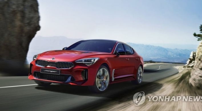 Kia Motors’ Stinger shortlisted for 2018 North American Car of the Year