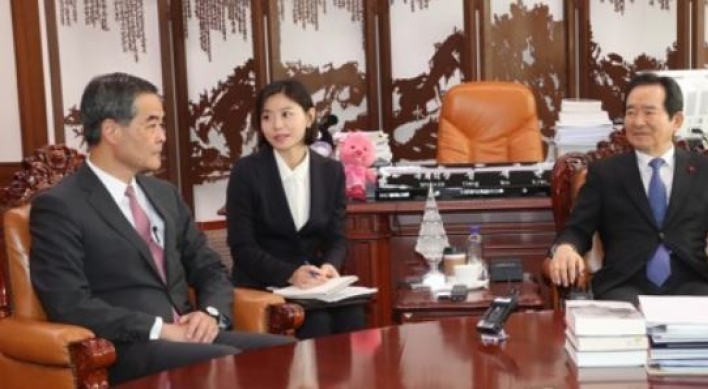 Parliamentary speaker defends THAAD deployment during talks with Chinese official
