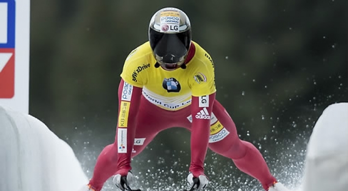 Yun Sung-bin wins 3rd straight skeleton World Cup gold