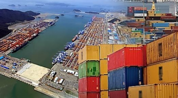 Korea's exports fall 1.5% in Dec. 1-10