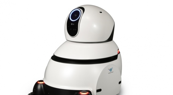 LG airport cleaning robot wins presidential design award